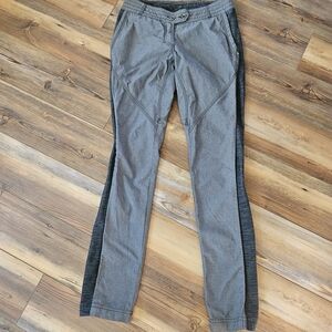 lululemon athletica Gray and Black Ride On Pants